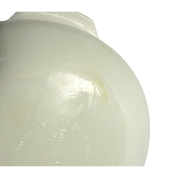 Vtg Anchor Hocking Fire King USA Nature’s Bounty Fruit Milk Glass 10” Round Dish - Picture 10 of 10